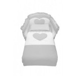 Спален комплект за бебе - LUX Heart 